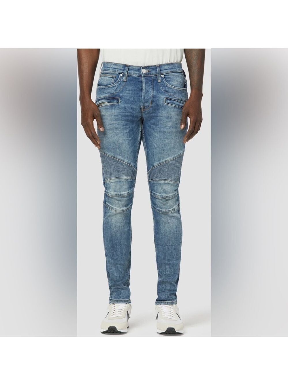 NWT Men's Hudson Blinder V2 Biker Skinny Jeans - Size 31